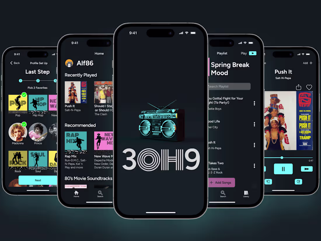 Cover image for 80’s Music App
