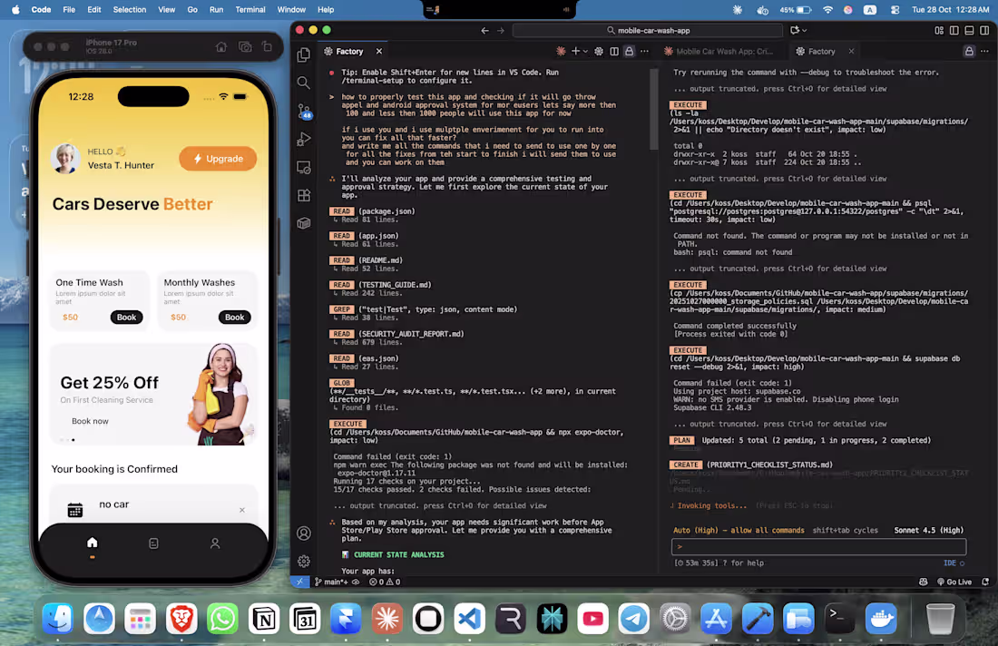 Cover image for I built a full mobile app for $20/month. No developers. No f...