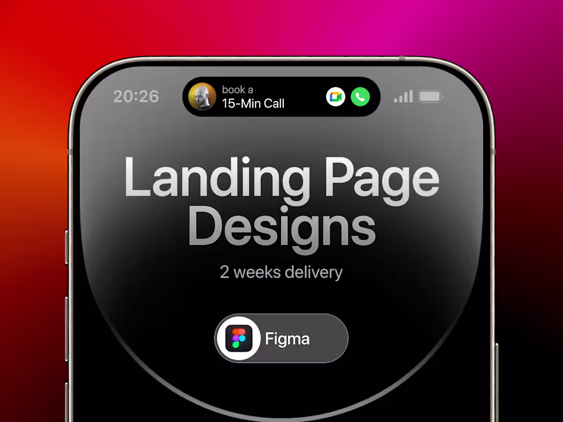 Cover image for Landing Page Design