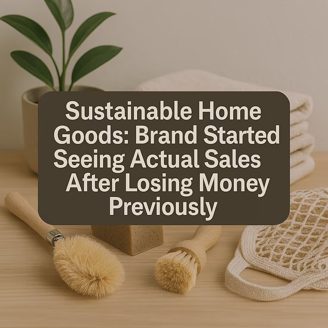 Cover image for Brand Started Seeing Actual Sales After Losing Money Previously 