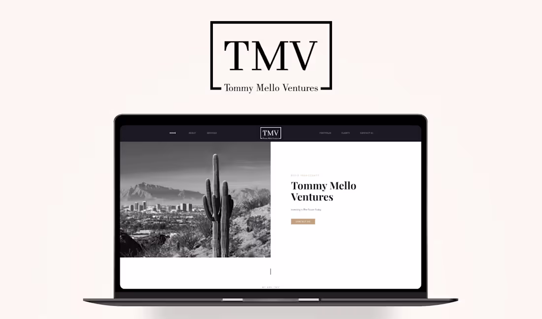 Cover image for TMV 💼 | Modern UI/UX Design for Venture Capital & Investor ...