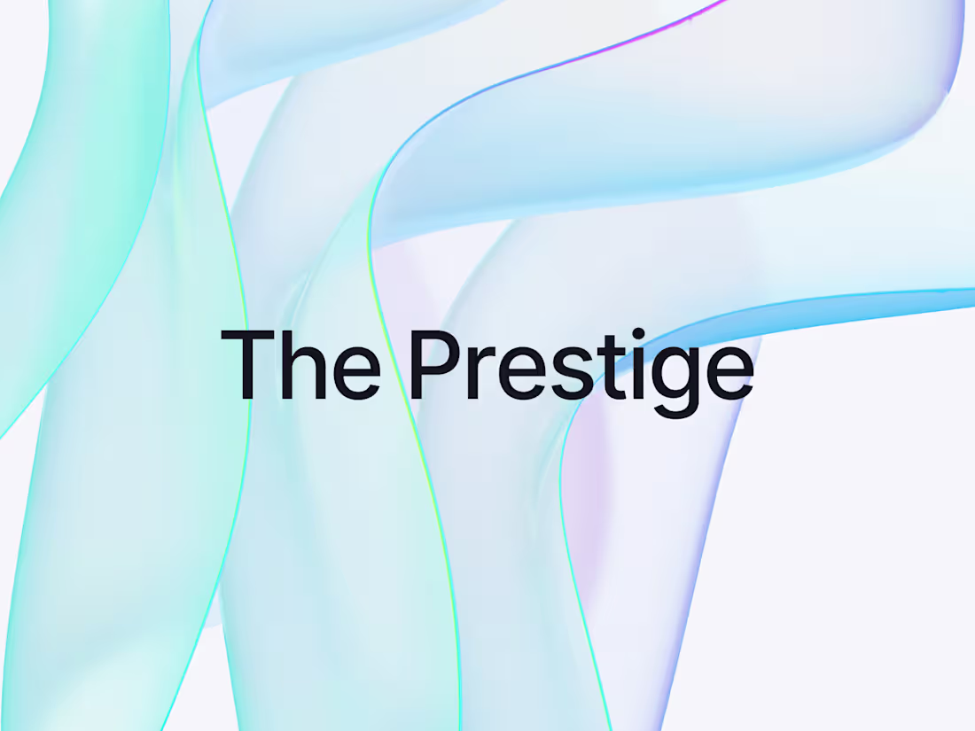 Cover image for The Prestige: Uncovering Creative Excellence
