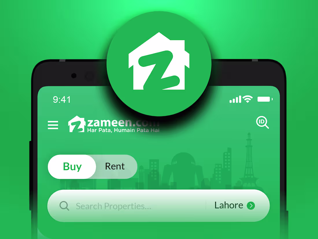 Cover image for Zameen.com App: Pakistan's Biggest Property Portal's Redesign