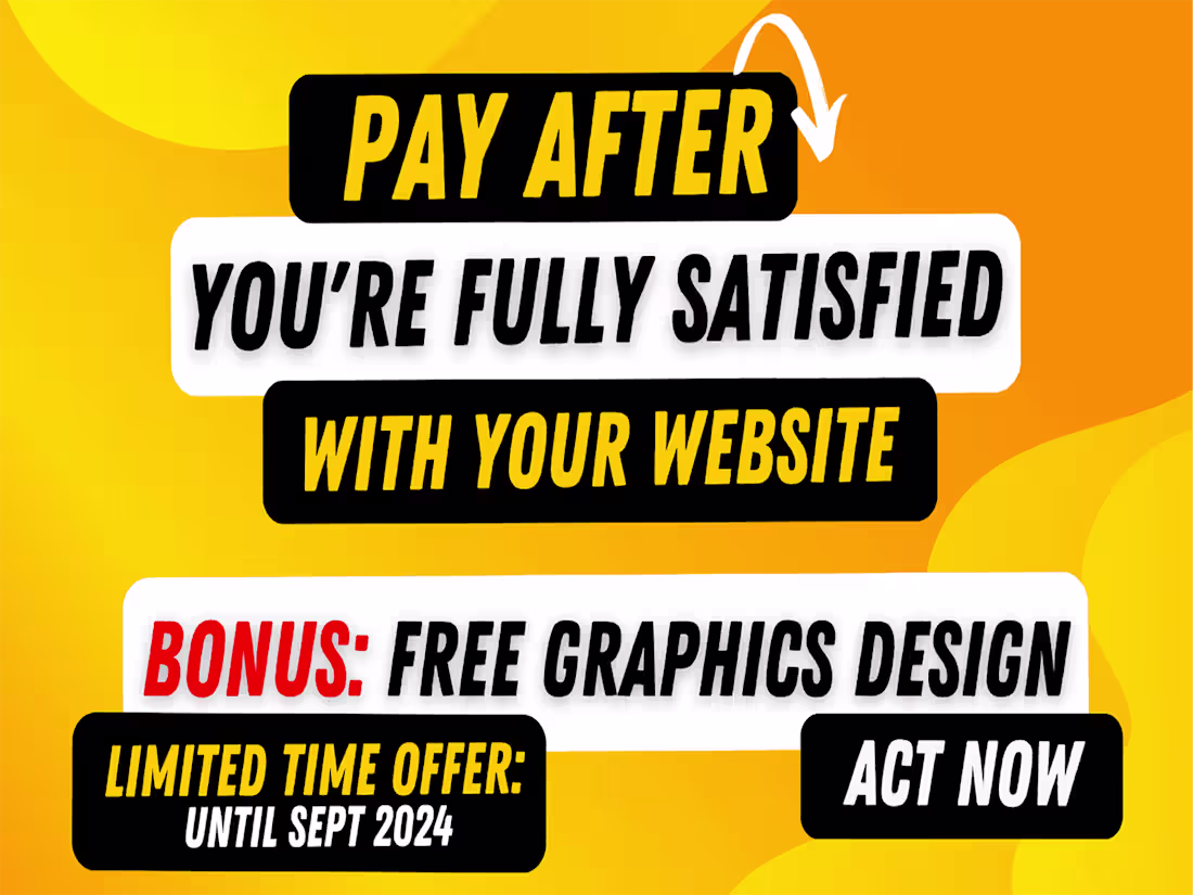 Cover image for Hassle-Free Business website Launch: Graphic design included