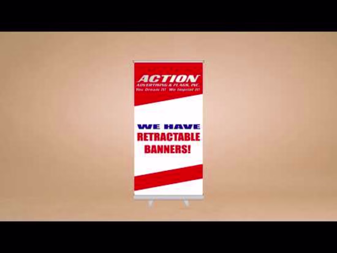Cover image for Action Advertising Retractable Banner