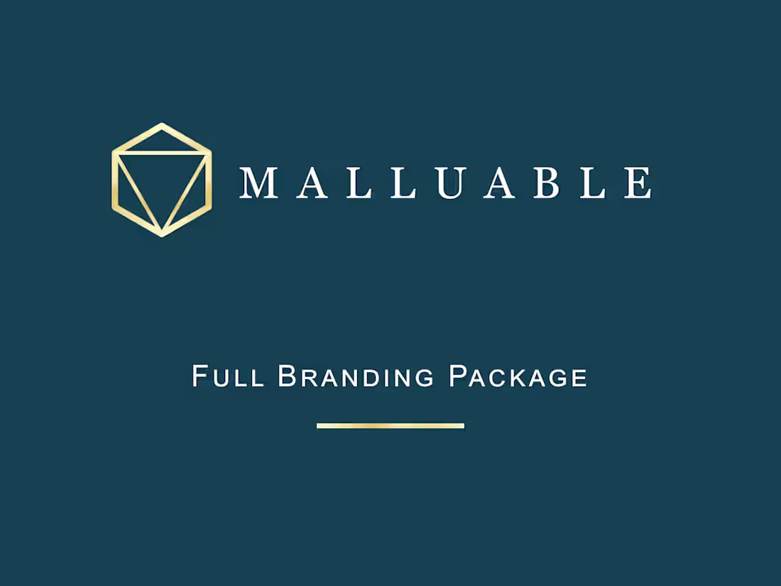 Cover image for Full Branding Package: Malluable