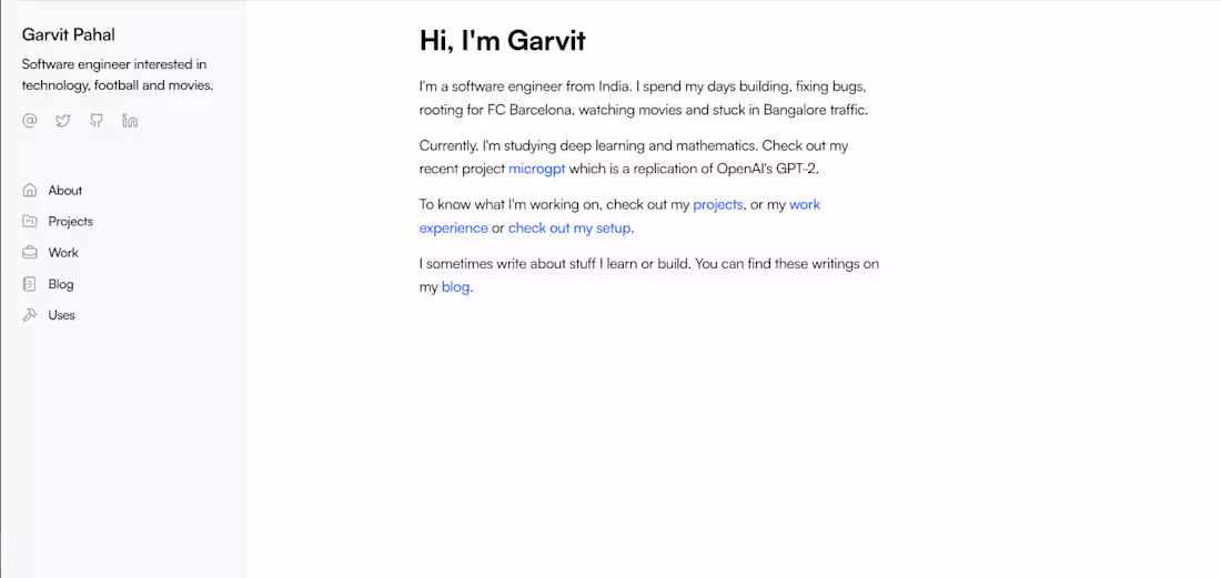 Cover image for Personal Website