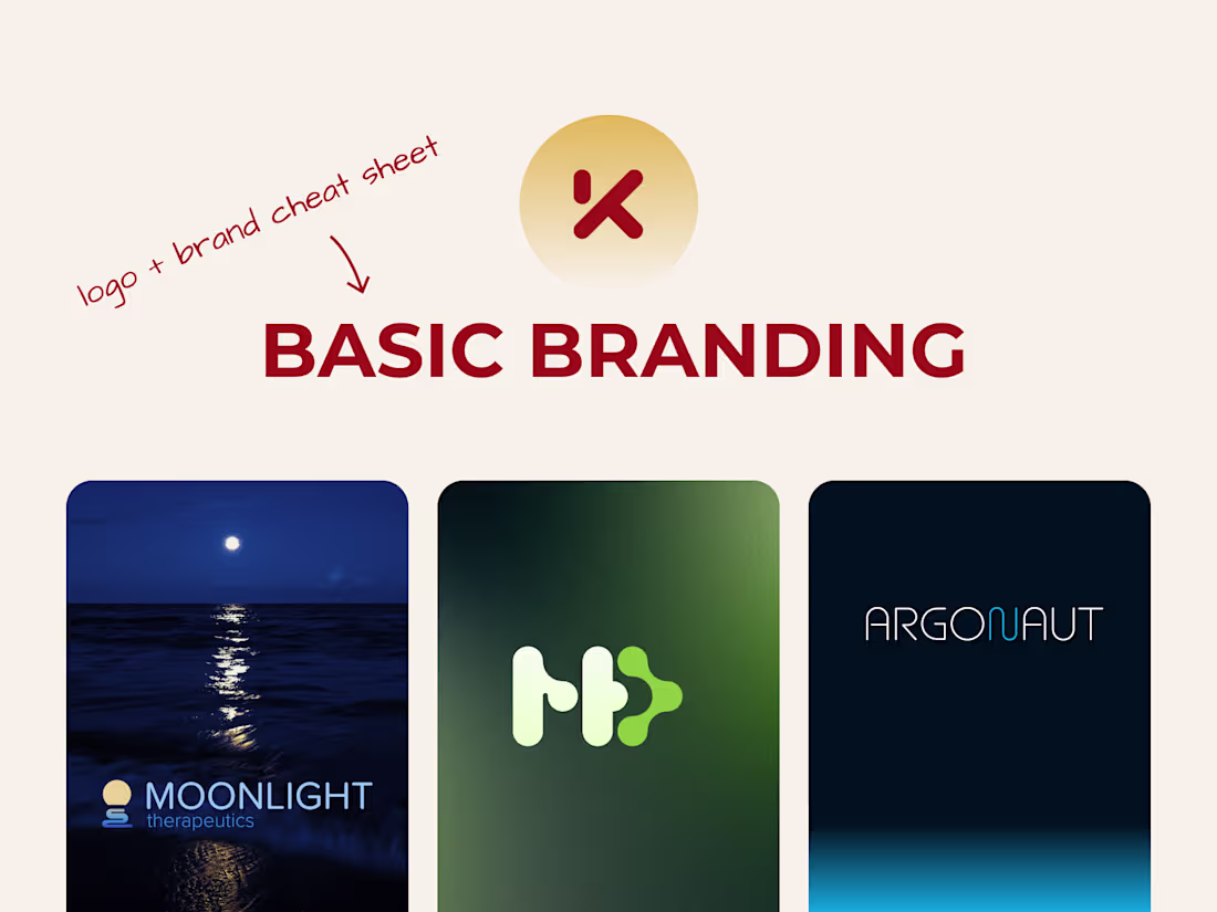 Cover image for Basic Branding | Logo + Quick Guide
