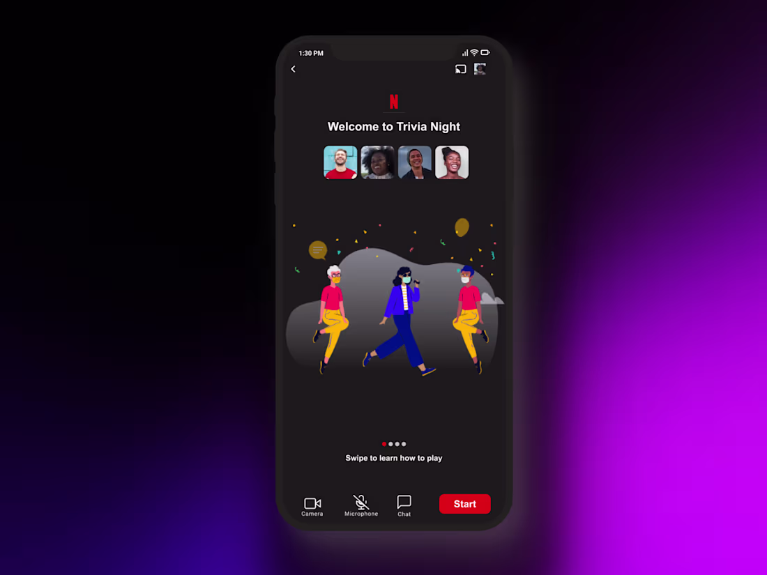 Cover image for Netflix Social Feature Design - Passion Project