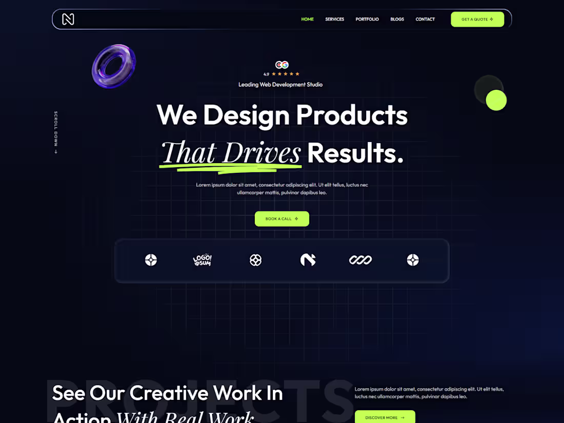 Cover image for Recent Work for a Bangladeshi Marketing & Development Agency...