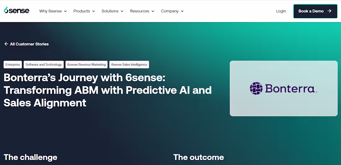 Cover image for 6sense Case Studies - Customer Stories 