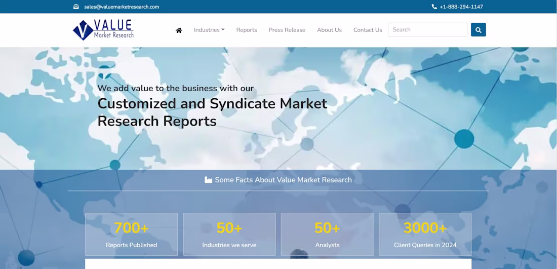 Cover image for Value Market Research