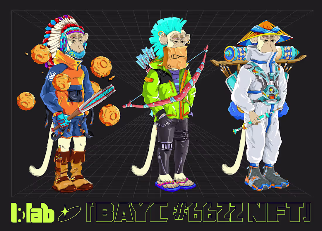 Cover image for BAYC #6622 X L-lab
NFT Limited Collection
