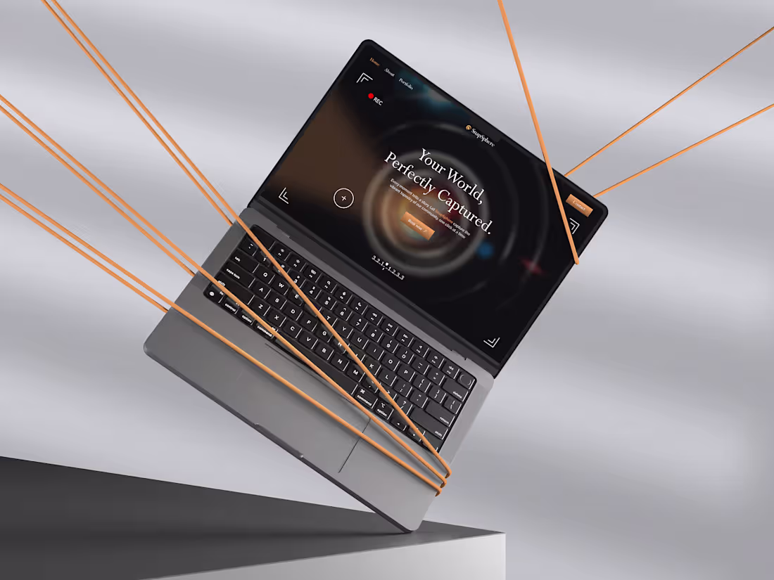 Cover image for SnapSphere - A Photography Portfolio UI Design