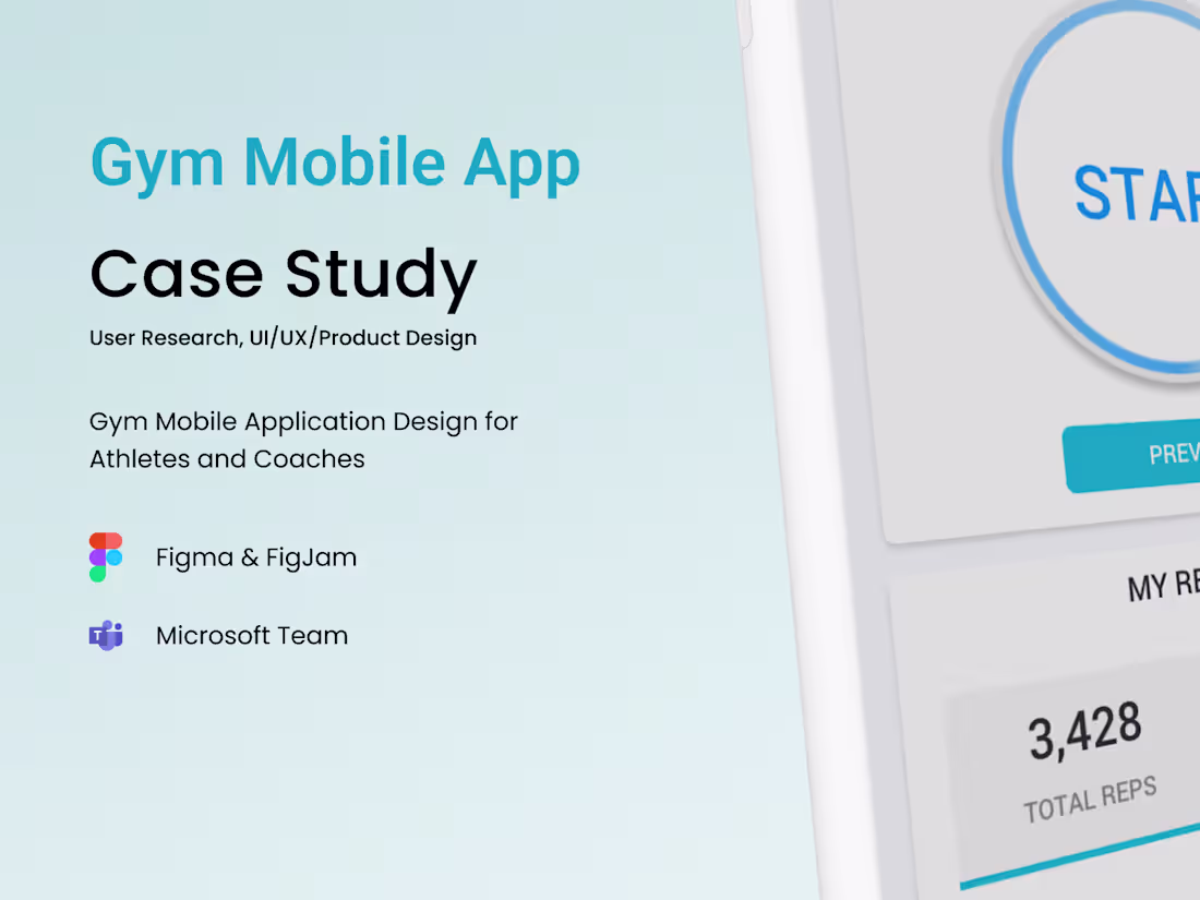 Cover image for Gym Mobile App - Case Study