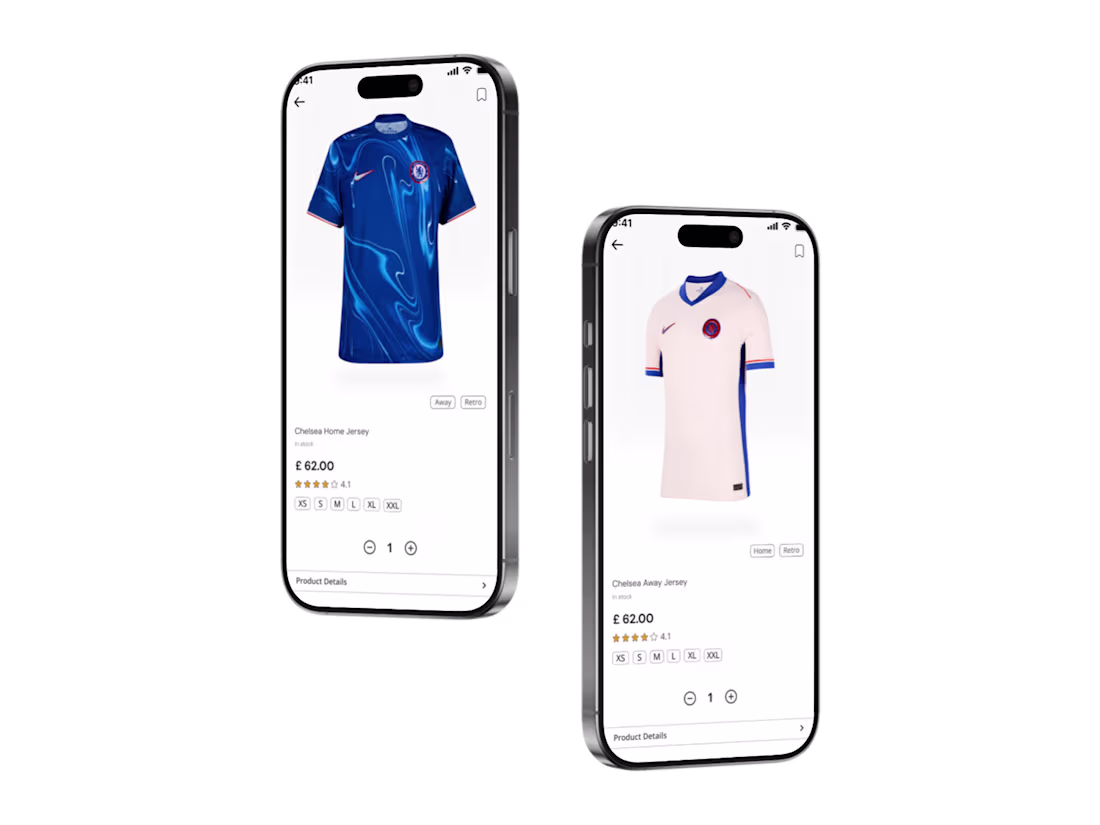 Cover image for FTFits- Football Jersey Delivery App