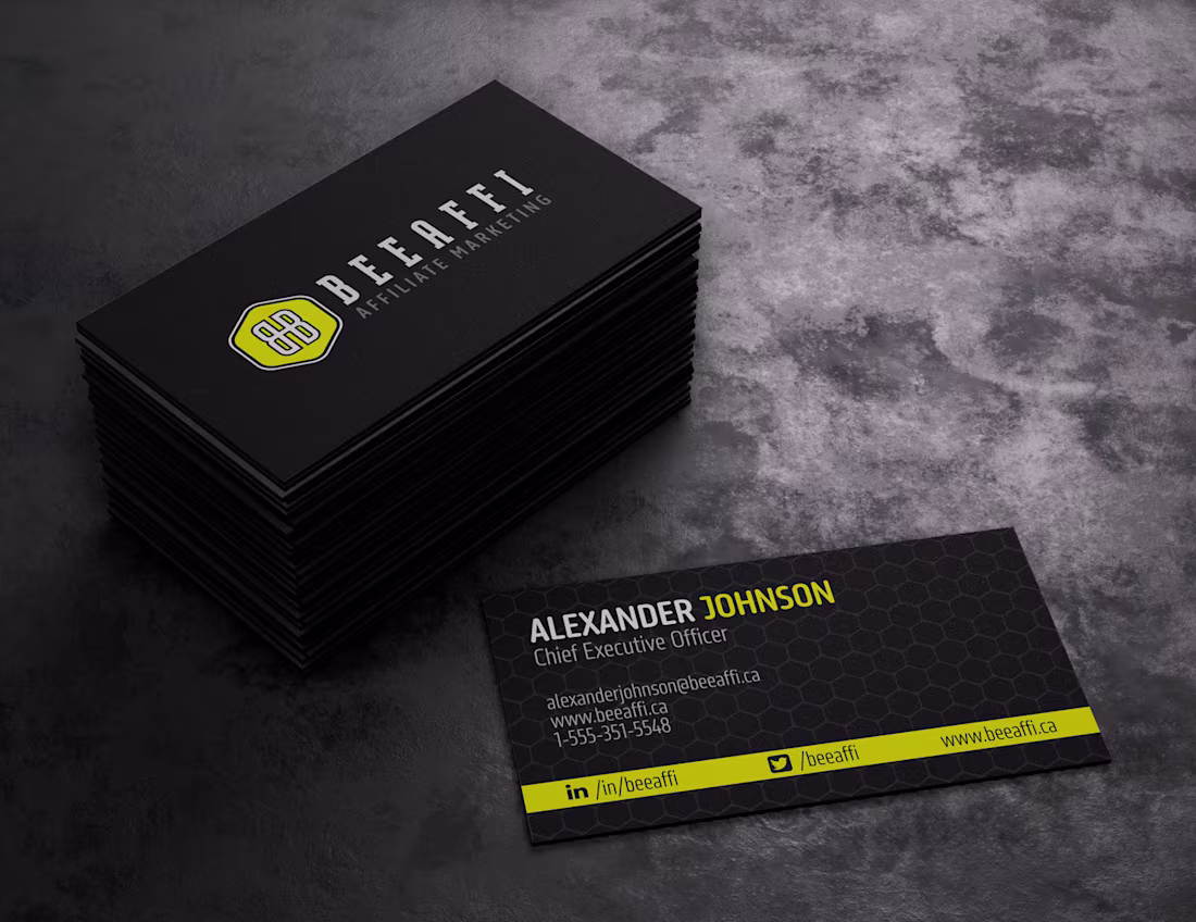 Cover image for Logo Design & Brand Identity for BeeAffi