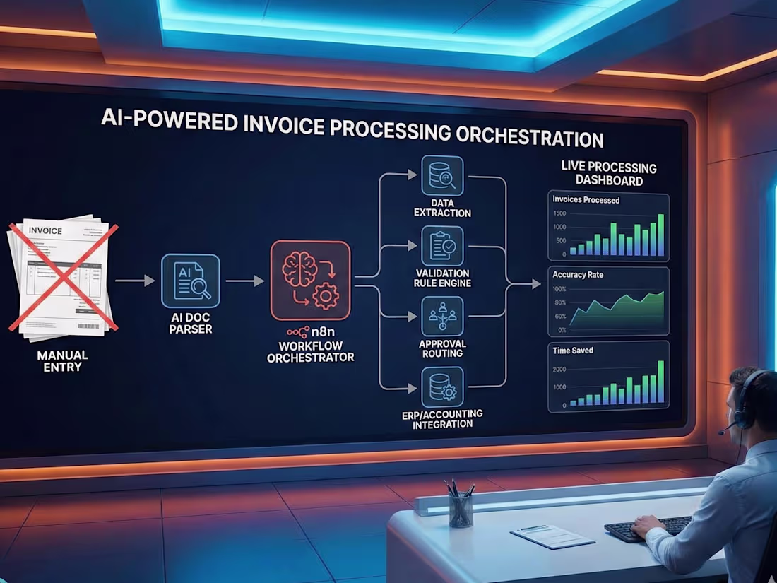 Cover image for Invoice Processing Automation: From 2 Days to 35 Minutes