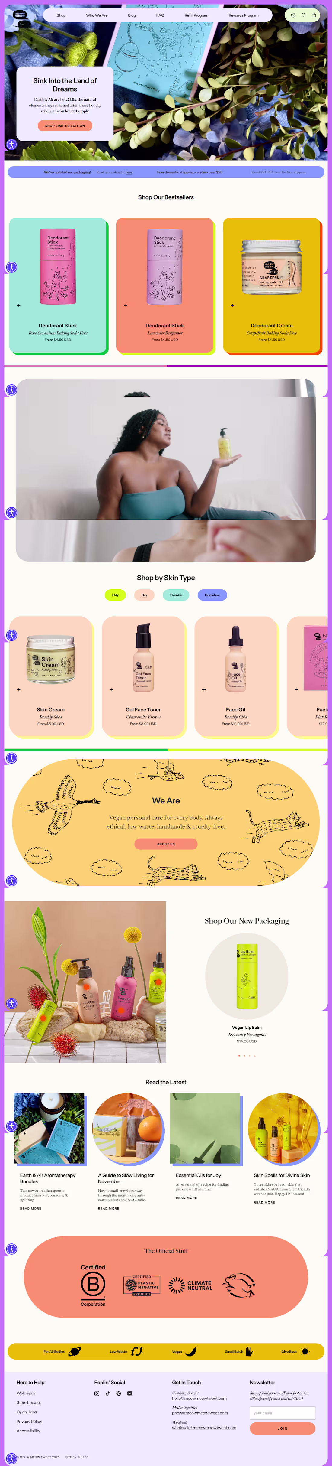 Cover image for Pixel Website design for Meow 