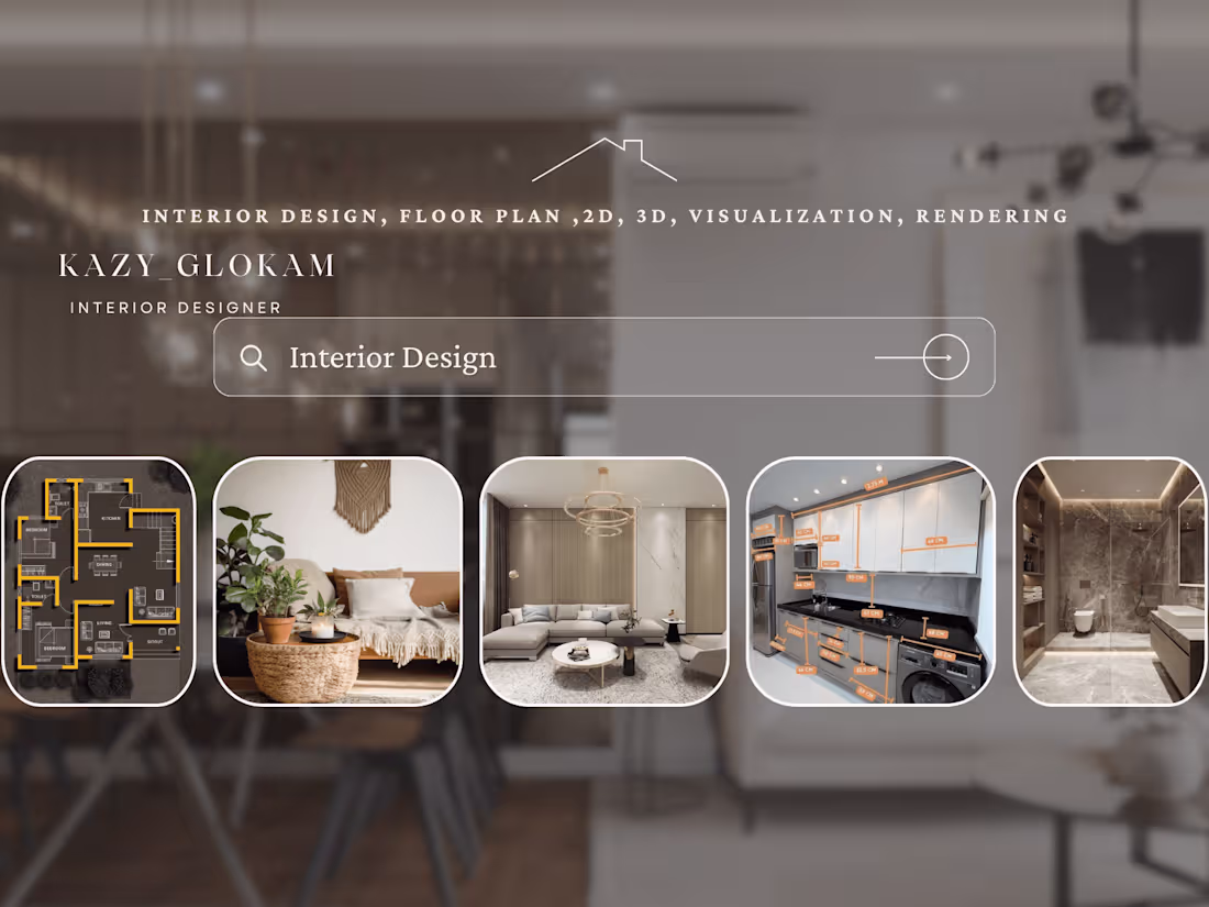 Cover image for 3D Visualization & Rendering for Modern Interior Design