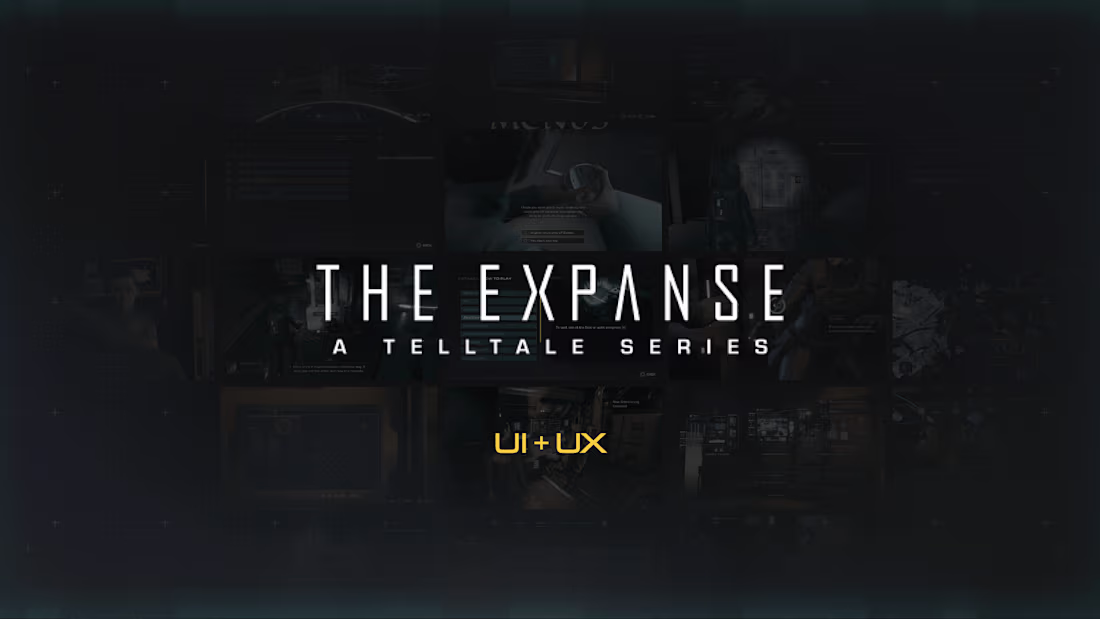 Cover image for The Expanse A Telltale Series / UI-UX Design