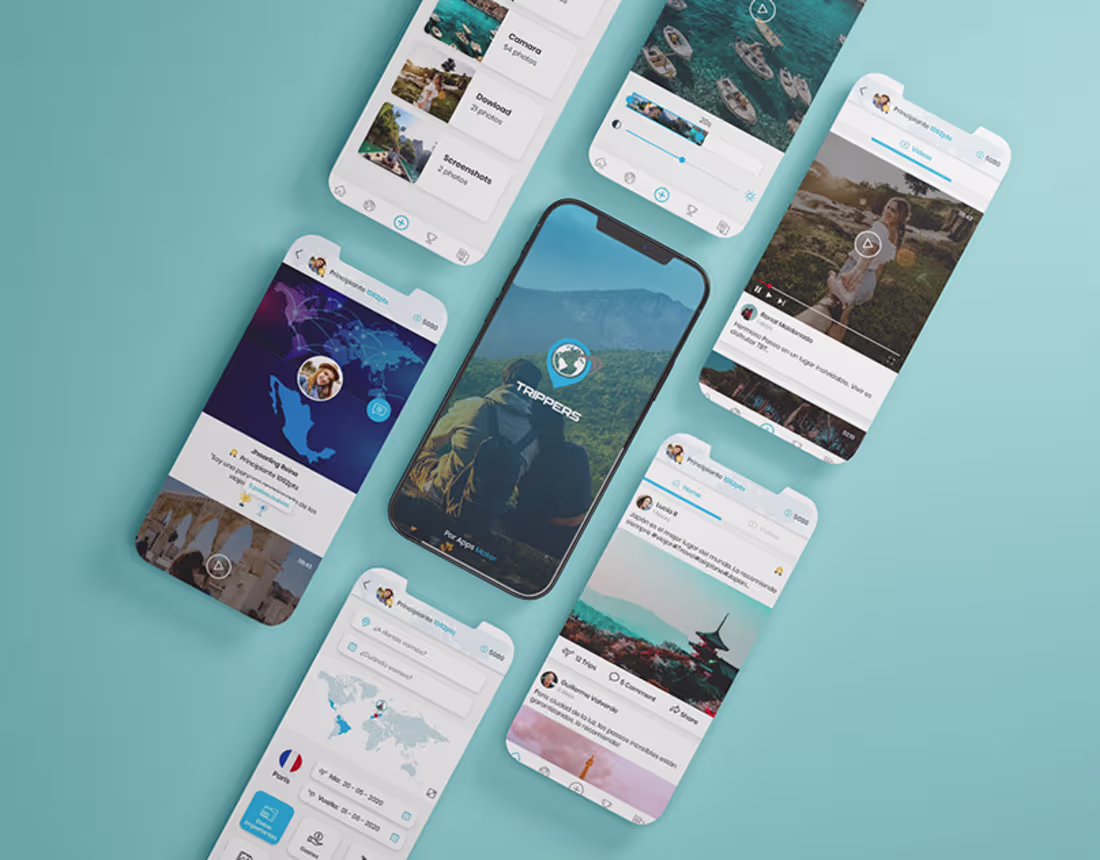Cover image for App Trippers :: Behance