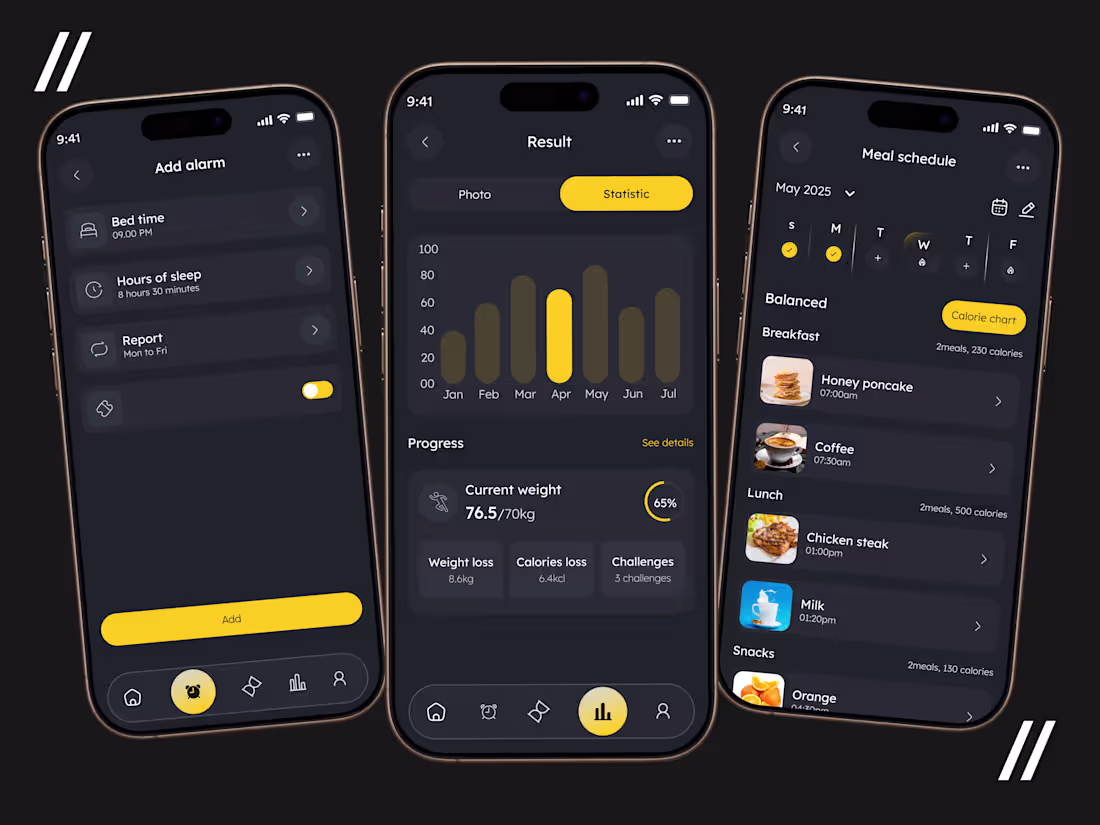 Cover image for AI Fitness Tracker Mobile App UI/UX Design