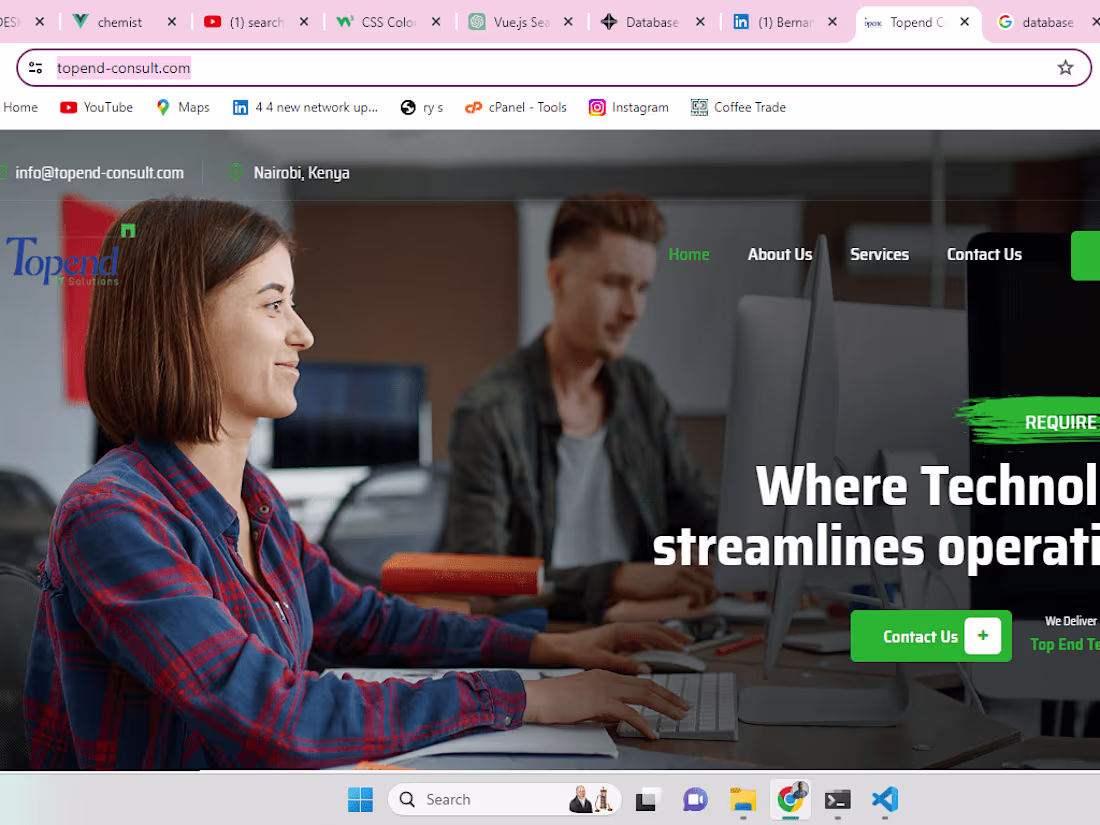 Cover image for Website Development