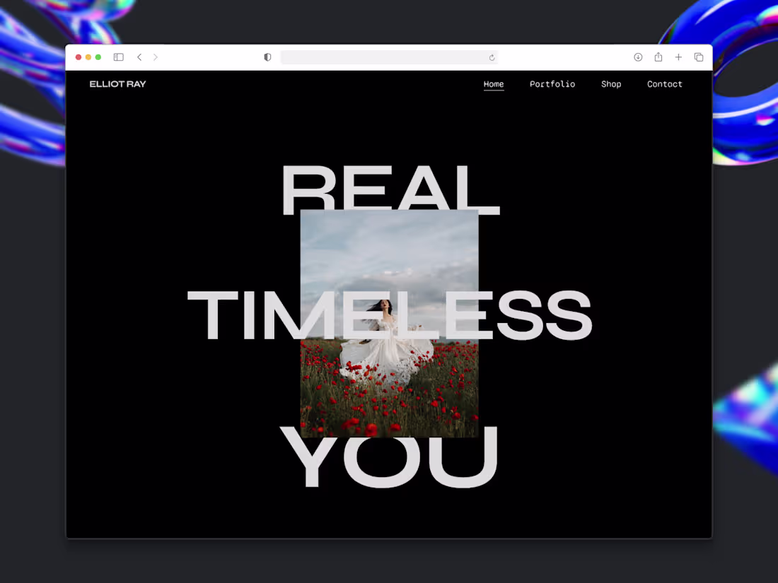 Cover image for Clean, cinematic, and built to showcase authentic storytelli...
