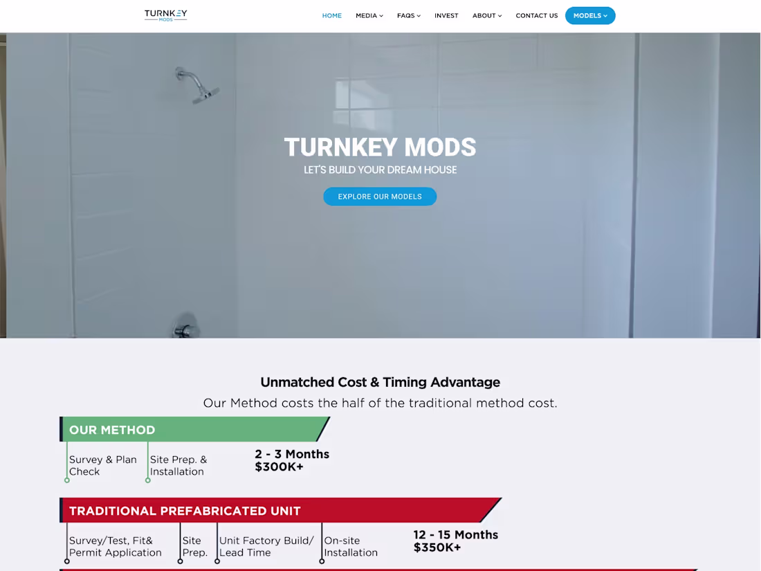 Cover image for Turnkey Modular – Modular construction is the better way.