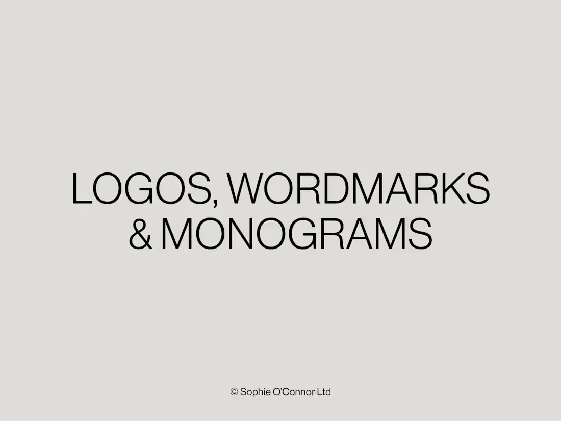Cover image for Logos, Wordmarks & Monograms