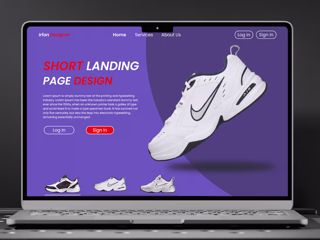 Cover image for Landing Page in Figma