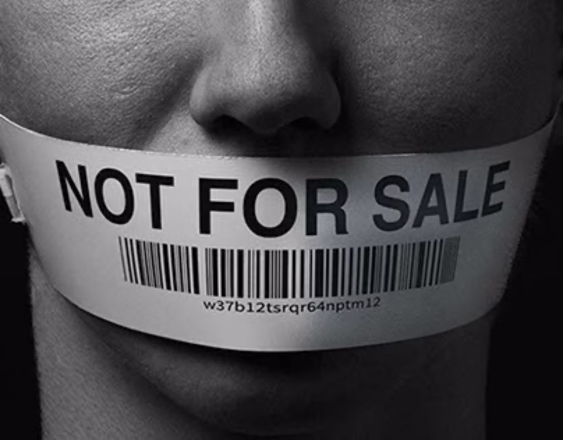 Cover image for I AM NOT FOR SALE - Human trafficking campaign
