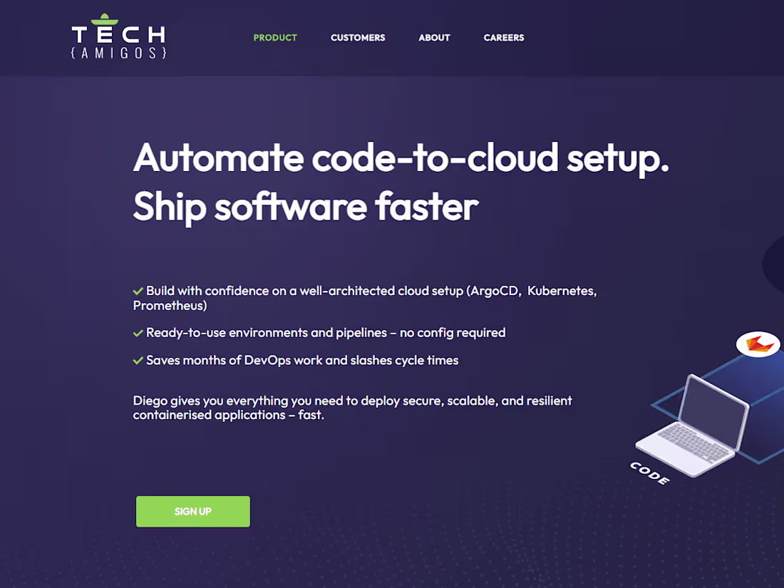 Cover image for Tech Amigos: Diego