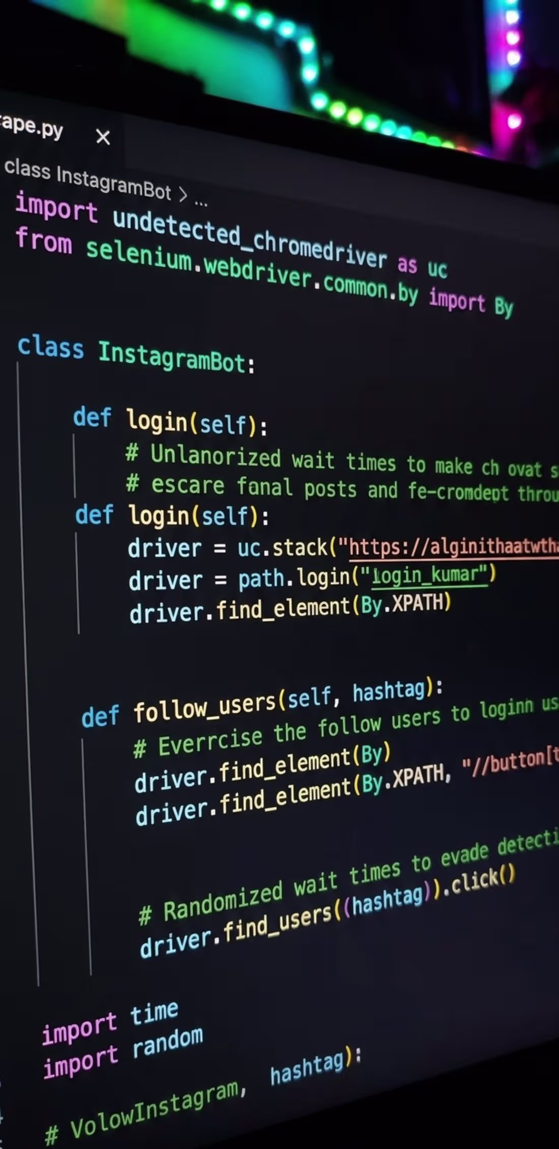 Cover image for Main Description: Developed a comprehensive Python automatio...