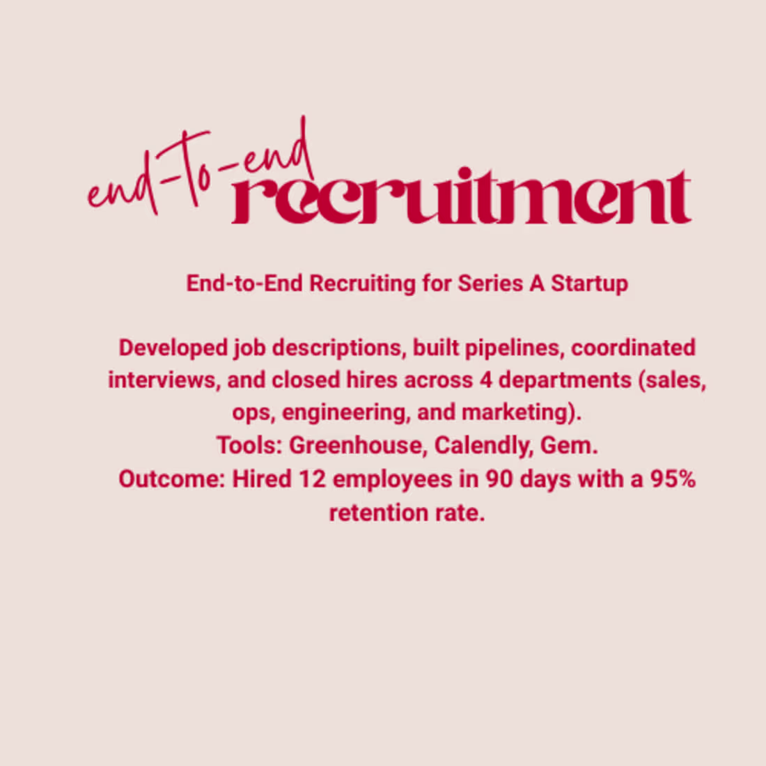 Cover image for Full Cycle Recruitment