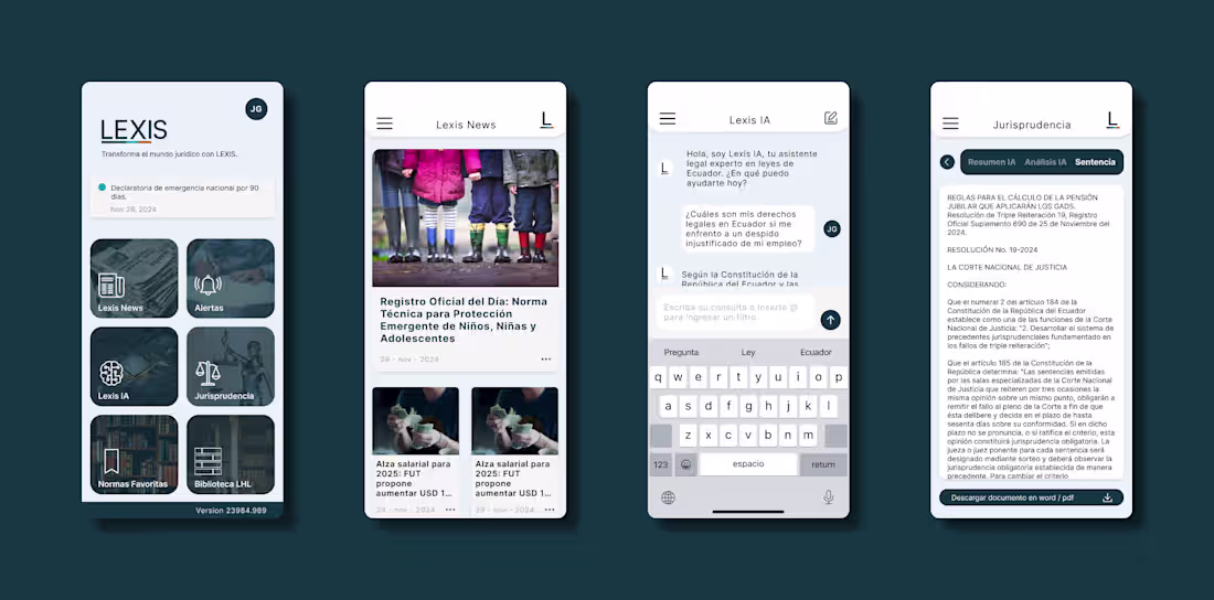 Cover image for Lexis Legal App