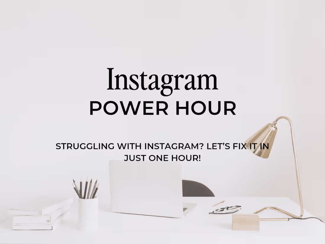 Cover image for Instagram Power Hour