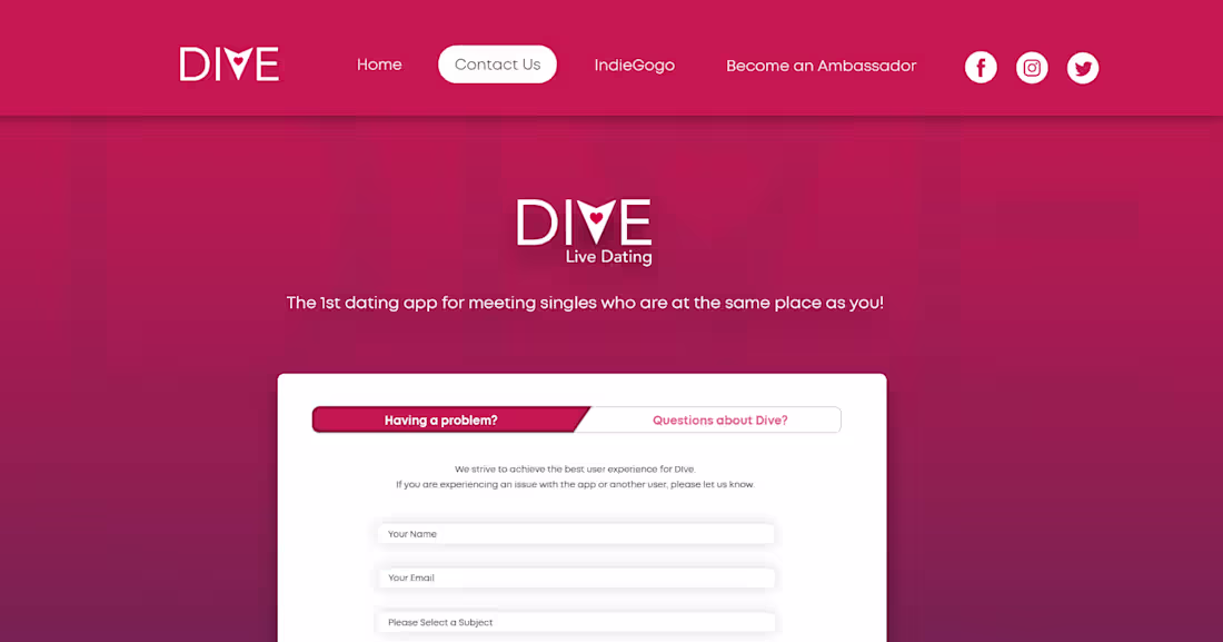 Cover image for Diveapp Redesign