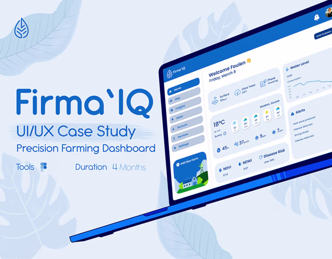 Cover image for Firma'IQ Case Study | UI/UX 