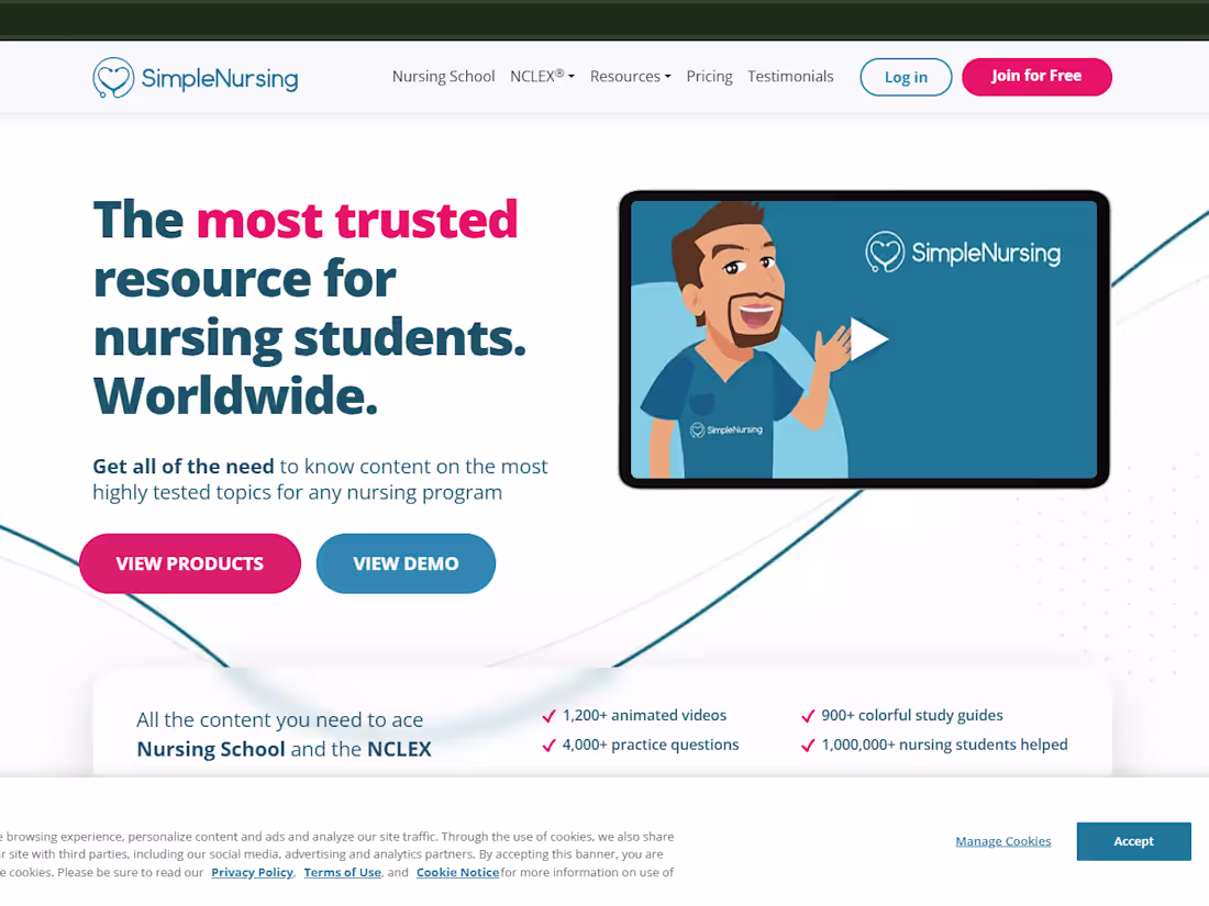 Cover image for SimpleNursing