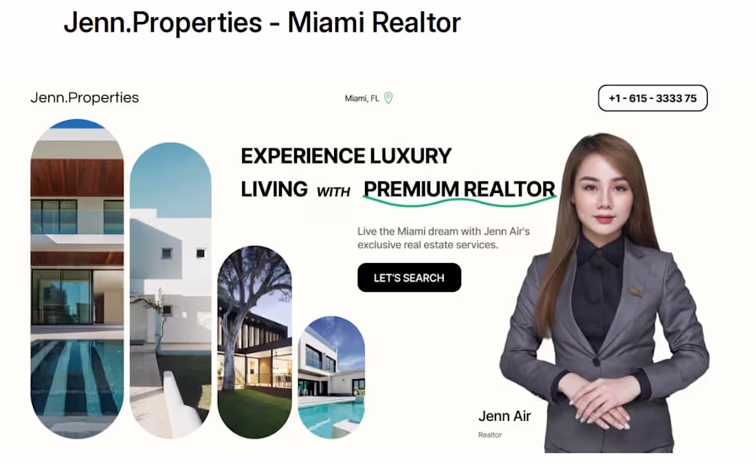 Cover image for Jenn.Properties - Miami Realtor