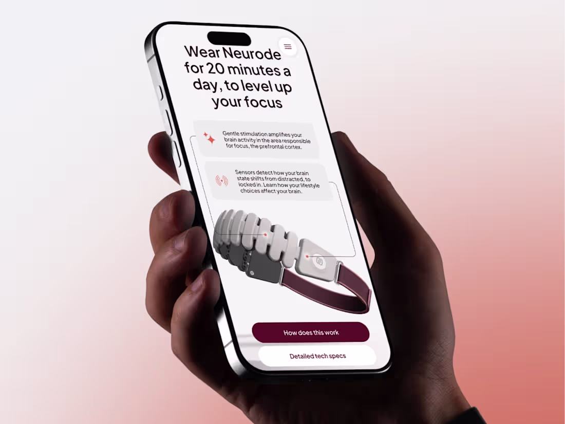 Cover image for Website Redesign for Neurode