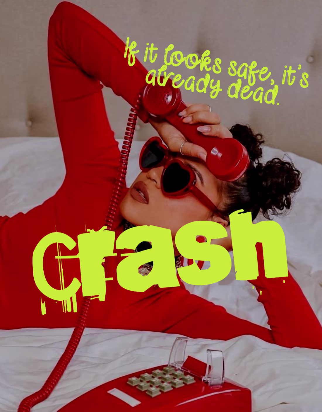 Cover image for We don’t sell design. We sell rebellion — wrapped in irony, ...