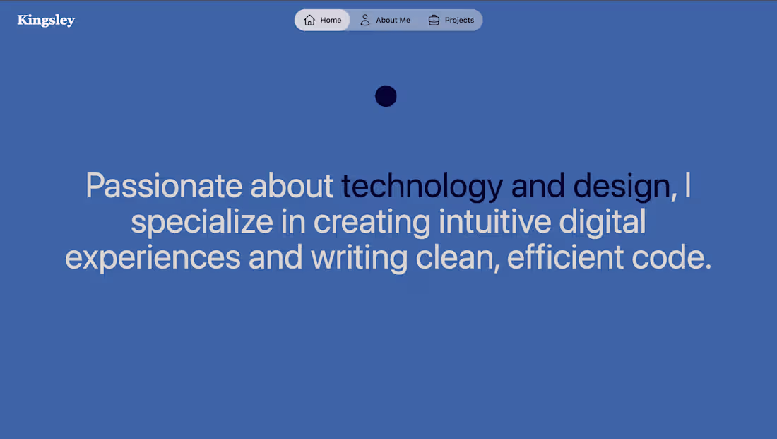 Cover image for Portfolio highlighting my skills, experiences