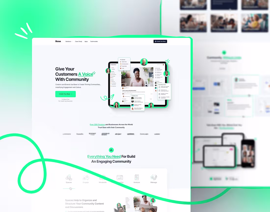 Cover image for Base, platform for content creators