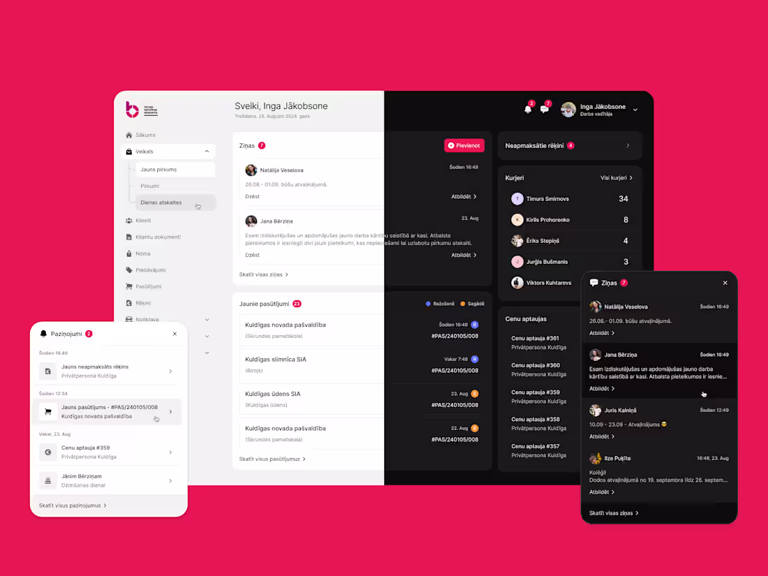 Cover image for CRM Platform Light and Dark