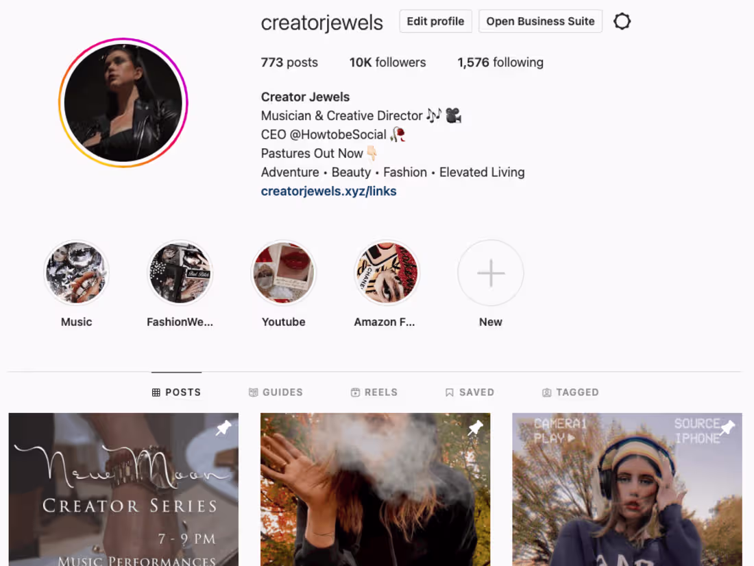 Cover image for Creator Jewels (@CreatorJewels) • Instagram photos and videos