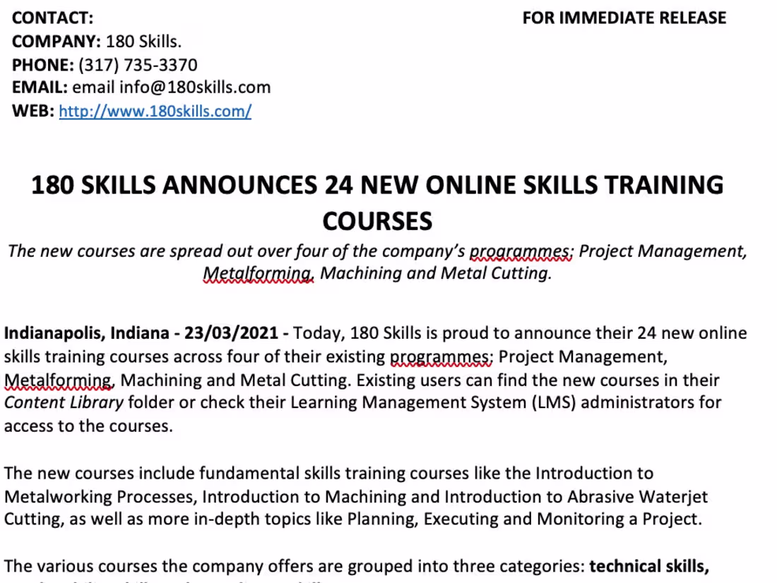 Cover image for Press Release Writer