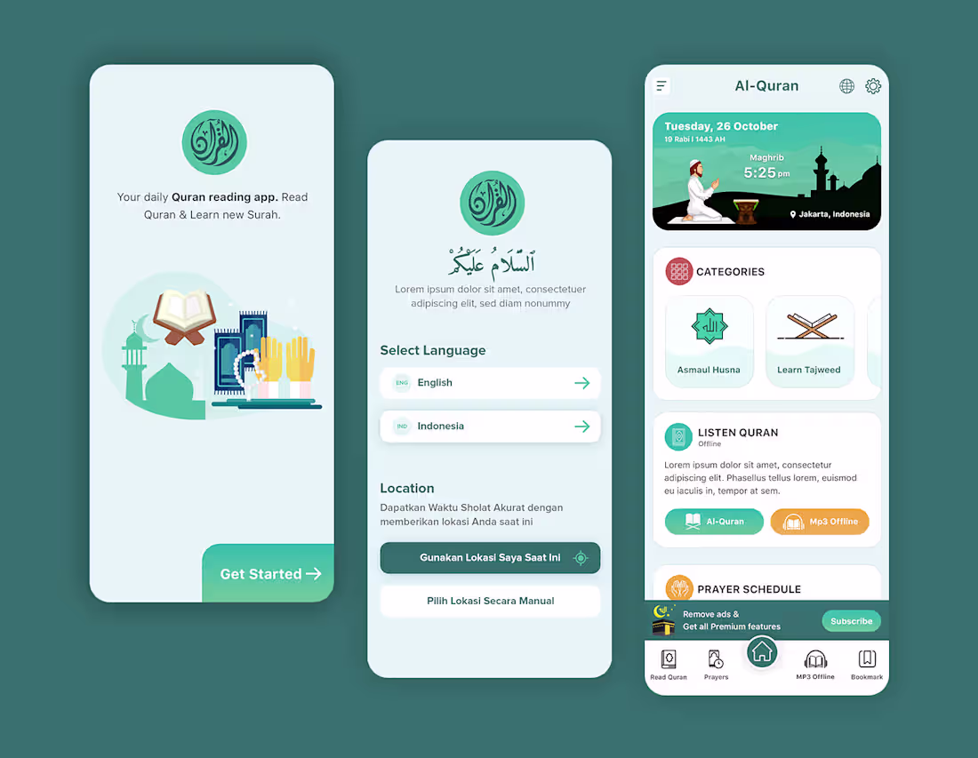 Cover image for Quran Mobile Application